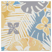 Tissu Motif d'aloha tropical moderne (Échantillon)