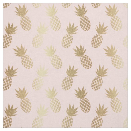 Tissu Motif d'ananas (Échantillon)