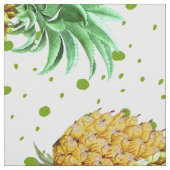Tissu Motif d'ananas moderne (Échantillon)