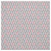 Tissu Motif d'Ancre (Échantillon)