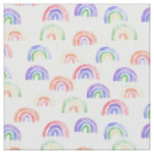 Tissu Motif d'aquarelle arc-en-ciel (fermé)