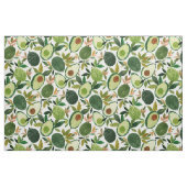 Tissu MOTIF d'aquarelle botanique AVOCADO LOVER (Fat Quarter)