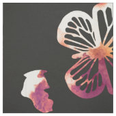 Tissu Motif d'aquarelle de papillon léopard (Échantillon)