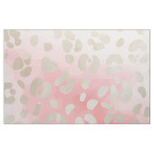 Tissu Motif d'aquarelle léopard rose (Fat Quarter)