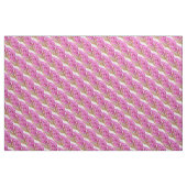Tissu Motif d'art botanique violet orchidée (Yard)