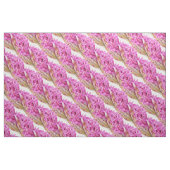 Tissu Motif d'art botanique violet orchidée (Fat Quarter)