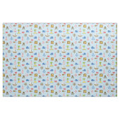 Tissu Motif d'art de mer de pixel (Fat Quarter)