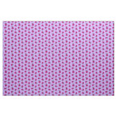 Tissu Motif d'art graphique ladybugs rose (Yard)