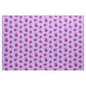 Tissu Motif d'art graphique ladybugs rose (Fat Quarter)