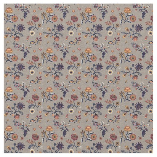 Tissu Motif d'art populaire (Fermer)