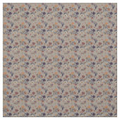 Tissu Motif d'art populaire (Échantillon)