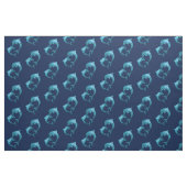 Tissu Motif Dauphin Cracké (Yard)