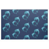 Tissu Motif Dauphin Cracké (Fat Quarter)