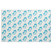 Tissu Motif dauphin mignon (Yard)