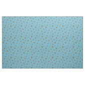Tissu Motif d'avion Spitfire en bleu clair (Fat Quarter)