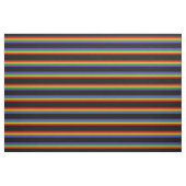 Tissu Motif de bande arc-en-ciel noir (Yard)