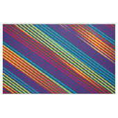 Tissu Motif de bandes colorées (Fat Quarter)