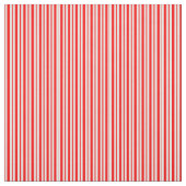 Tissu Motif de bandes verticales rouges (Échantillon)