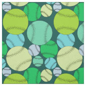Tissu Motif de baseball (Échantillon)