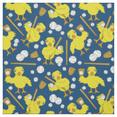 Tissu Motif de baseball de softball (Échantillon)