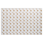 Tissu Motif de baseball et de gant (Fat Quarter)