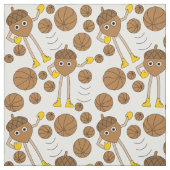 Tissu Motif de basket-ball (Échantillon)
