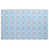Tissu Motif de bateaux de navigation d'aquarelle (Fat Quarter)