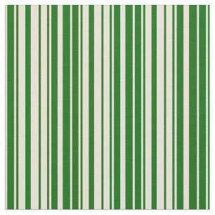 Tissu Motif de Bisque et de Grandes Têtes Vert foncé