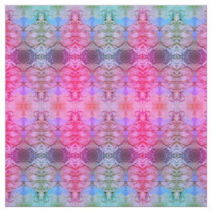 Tissu Motif de Boho de couleur d'eau Abstraite rose de G