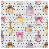 Tissu Motif de bouteille de Parfum (fermé)