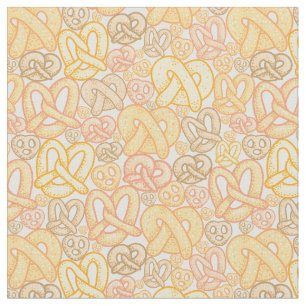 Tissu Motif de bretzel