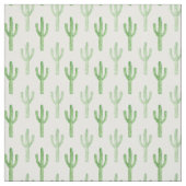 Tissu Motif de cactus d'aquarelle (Échantillon)