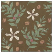 Tissu Motif de café (Fermer)