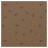 Tissu motif de café (fermé)