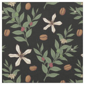 Tissu Motif de café (Fermer)