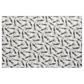 Tissu Motif de calmar noir (Fat Quarter)