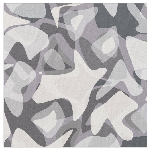 Tissu Motif de camouflage Abstrait gris clair (Fermer)