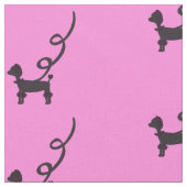 Tissu Motif de canicules noirs (Fermer)