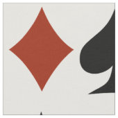 Tissu Motif de cartes (Fermer)