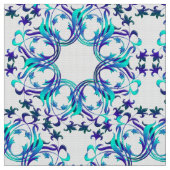 Tissu motif de cercles de damassé (Fermer)