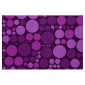 Tissu Motif de cercles de points Polka violet (Fat Quarter)