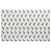 Tissu Motif de cerfs, Cerf de bébé, Boho, Fleurs, Lune (Fat Quarter)