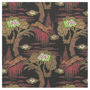 Tissu Motif de cerfs-volants vintage