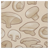 Tissu Motif de champignons de bois (Fermer)