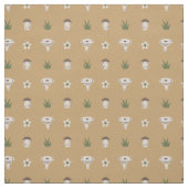Tissu Motif de champignons mignons (Échantillon)