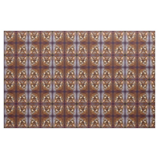 Tissu motif de chat noir (Yard)