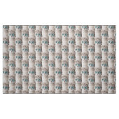 Tissu Motif de chat Ojos Azules (Fat Quarter)