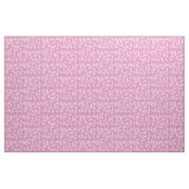 Tissu Motif de chat rose (Fat Quarter)