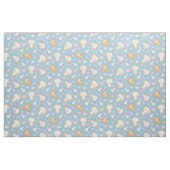 Tissu Motif de chatons mignons et de cœurs (Yard)