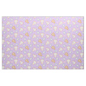 Tissu Motif de chatons mignons et de cœurs (Yard)